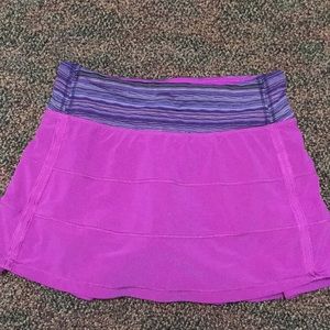 Lululemon Athletica Purple athletic/tennis skirt